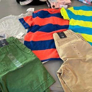 Brand New! Boys Lot of Gap Clothes sizes M-L